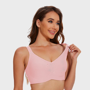 <strong>US</strong> Large <strong>Size</strong> Women's Seamless Jelly <strong>Bra</strong> Skin-Friendly Breathable Soft Thin Spandex Push-Up Feature Back Closure Supportive <strong>Bras</strong> - Product Image 4