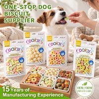 Biscuits pour chiens cuits, en gros, marque privée OEM, assortiment de biscuits croustillants, friandises saines pour animaux de compagnie, personnalisation de la marque, approvisionnement en vrac