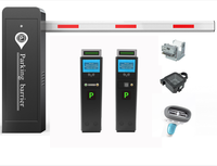 Distributeur automatique de cartes de stationnement, radar intégré, système de gestion intelligent de stationnement de voiture, machine de billet de Parking
