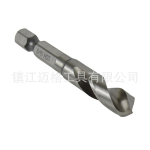 12Pc Imperial High Speed Steel Hex Shank <b>Drill</b> <b>Bits</b> 3/32 To 3/8 Inch For Woodworking Bright Finish Spiral Point - Product Image 5