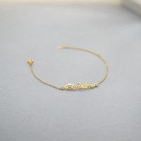 Gelang Nama Wisuda Personalisasi 2026, Gelang Topi Wisuda, Gelang Kelas Kuliah, Hadiah Wisuda untuknya