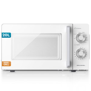 Forno a Microonde Grunkel 20L con Grill 700W Bianco - Product Image 1