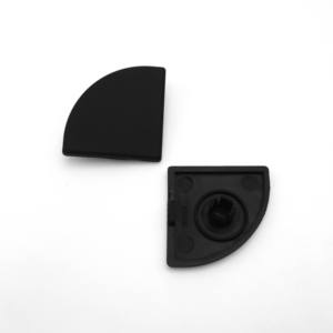 Fábrica Atacado Alta Precisão 40 * R32.5mm Alumínio Perfil Acessórios Plastic End <span class=keywords><strong>Cap</strong></span> - Product Image 5