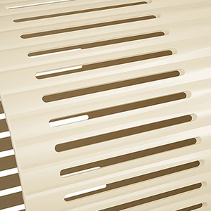 <span class=keywords><strong>Cestino</strong></span> Organizzatore Moderno <span class=keywords><strong>Grigio</strong></span>, Contenitore Rotondo in Plastica con Manici Morbidi per <span class=keywords><strong>Bagno</strong></span>, Dormitorio, Soggiorno - Product Image 4