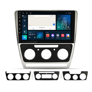Lecteur multimédia pour voiture TS10 10 pouces <span class=keywords><strong>Skoda</strong></span> <span class=keywords><strong>Octavia</strong></span> 2007-2014 avec navigation GPS intégrée et prise en charge du CarPlay sans fil - Product Image 3