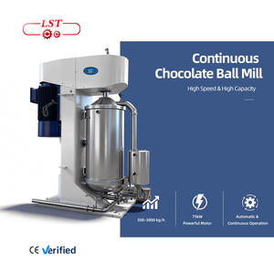 LST 500-3000 kg/h <span class=keywords><strong>Moulin</strong></span> à boulets continu vertical <span class=keywords><strong>Moulin</strong></span> à boulets automatique pour chocolat <span class=keywords><strong>Moulin</strong></span> à pâte Broyeur Conche <span class=keywords><strong>de</strong></span> chocolat - Product Image 4
