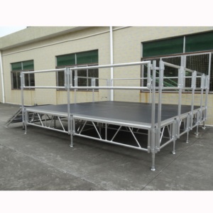 Scène modulaire de mariage en aluminium pour petit événement réglable en hauteur - Product Image 5