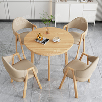 Table à thé et chaise de style moderne pour la réception d'hôtel B & B ou les loisirs-Table de négociation