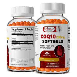 OEM Personnalisé 120 Pièces COQ10 Capsules Coeur <span class=keywords><strong>Foie</strong></span> Fonction Supplément De Soutien - Product Image 5