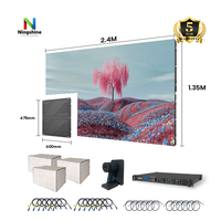 Affichage LED COB P1.87 pour hall d'entreprise, technologie Chip on Board avec fréquence de rafraîchissement de 3840 Hz