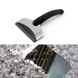 Raspador de pá de neve de aço inoxidável, raspador útil de inverno, carro, aço inoxidável, ferramenta de limpeza, remoção de gelo - Product Image 6