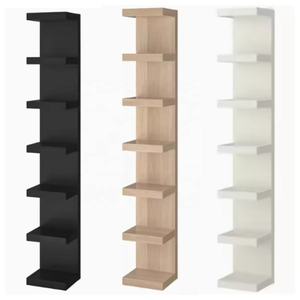 Étagère à livres en bois sur pied gain de place, design moderne, bibliothèque verticale intégrée, se pose contre le mur, étagère à livres <span class=keywords><strong>invisible</strong></span> - Product Image 1