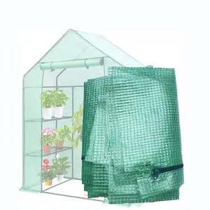 温室植物カバークリアタープカバー庭用ヘビーデューティー透明プラスチックターポリン