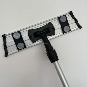 Qingle 2024 con telaio piatto in alluminio 360 mocio 40cm <span class=keywords><strong>60cm</strong></span> facile pulizia in alluminio industriale in cotone telaio <span class=keywords><strong>Mop</strong></span> con Clip - Product Image 5