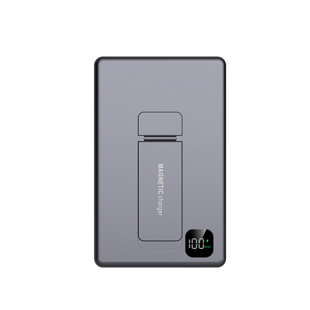 2026 New Arrivals LED Digital display Screen 10000mah wireless magnetic power bank  PD20W +15W wireless charging for Phone 16 15