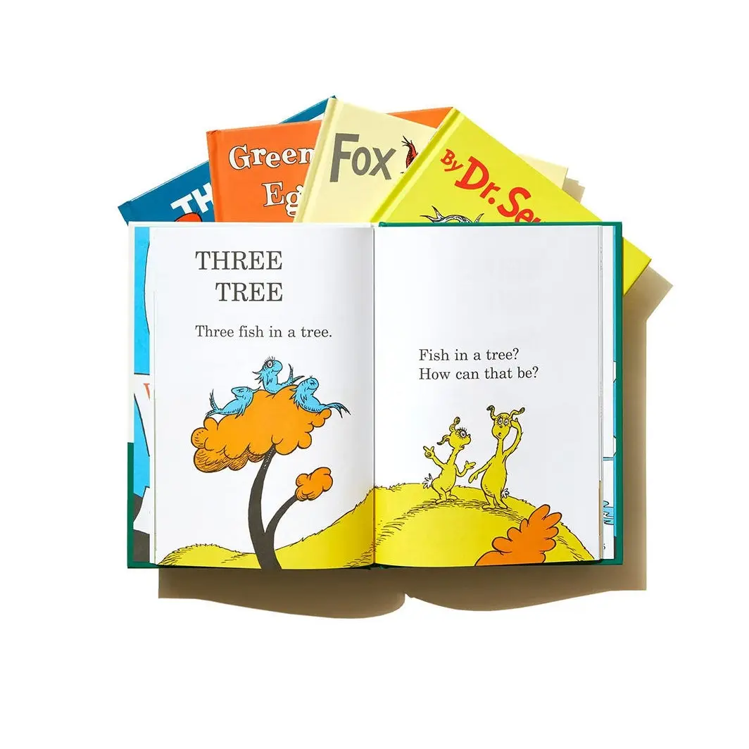 Venda quente e alta qualidade Impressão Offset Softcover Full Color Children'S Paperback Book Printing