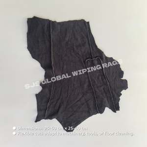 Trapos de felpa de colores absorbentes, paños de limpieza de sudadera, trapos de algodón 100% para taller de corte, trapos de limpieza 100% algodón - Product Image 3