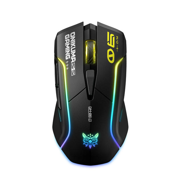 ONIKUMA DM06 3 Mode Gaming Mouse 1000Hz Polling Rate RGB Wireless Mouse for FPS Gaming Wholesale CE RED FCC