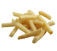 Aardappel Gekreukt Snijmachine Golfvormige Chips Snijmachine