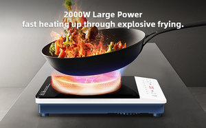 Estufa Eléctrica Portátil de 220V, de un Solo Quemador, Multifuncional, de <span class=keywords><strong>Bajo</strong></span> <span class=keywords><strong>Consumo</strong></span> / Cocina de Inducción - Product Image 6