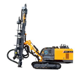 エアコンプレッサー付きブラスト掘削リグダウンザホールロック掘削リグ表面ブラストホール鉱山掘削リグ - Product Image 1