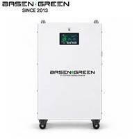 Batterie solaire au lithium-ion LiFePO4 Basen Green EU Stock 48V 51.2V 314Ah 16Kwh avec système de stockage d'énergie et protection incendie JK V19 BMS