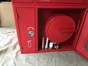 Armario Contra Incendios de Doble Puerta con Carrete para Mangueras y <span class=keywords><strong>Extintor</strong></span> 1050*750*280 - Product Image 3