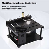 Scie circulaire multifonctionnelle électrique industrielle pour le bricolage, la coupe du bois et du pierre, petite scie de table domestique, moteur à balais, garantie 3 ans