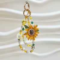 Cadena de lujo para teléfono móvil con cristales, cadena doble creativa con cuentas DIY, colgante de alta gama, accesorios de joyería transfronterizos.