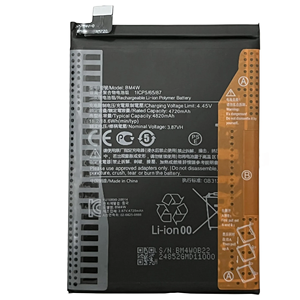 แบตเตอรี่โทรศัพท์ BM4W สำหรับเปลี่ยนแบตเตอรี่ Xiaomi <span class=keywords><strong>10T</strong></span> Lite 5G 4820mAh ชาร์จได้ลิเธียมไอออนสำหรับ <span class=keywords><strong>Mi</strong></span> 10i แบตเตอรี่ด้านหลัง - Product Image 1