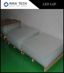 Plaque de guidage lumineux Rina Tech à luminosité accrue en PMMA, éclairage direct, dimensions personnalisables 600x600x6mm pour éclairage ponctuel - Product Image 6