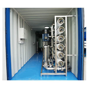 20m3 RO Planta de agua en contenedor de 20 pies o 40 pies máquina de purificación de agua de ósmosis inversa planta purificadora de agua - Product Image 4