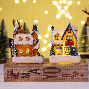 Artisanat en résine de Noël, lumière LED personnalisée, ornements de bureau imperméables, petite <span class=keywords><strong>lampe</strong></span> de <span class=keywords><strong>maison</strong></span> créative <span class=keywords><strong>à</strong></span> LED - Product Image 2