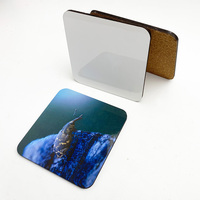 Lot personnalisé de sous-verres imprimés avec précision, lignes fines, petites polices, sublimation rapide, accessoires de décoration de table