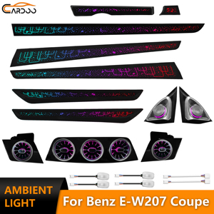 Luz ambiental LED W207 para <span class=keywords><strong>Mercedes</strong></span> Benz Clase <span class=keywords><strong>E</strong></span> W207 Coupé CGI Cabriolet A207 (09-16) Kits de ventilación con tweeter giratorio 4D - Product Image 1