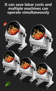 Máquina de Cocina eléctrica automática para <span class=keywords><strong>restaurante</strong></span> Máquina robot inteligente para freír - Product Image 4