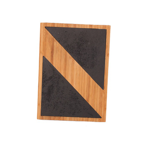 Planche à découper en bambou 330x235x19 Design minimaliste Rectangulaire Utilisation en cuisine - Product Image 1