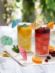 カクテルドリンク傘つまようじ飲料傘カクテルピック、ミニ飲料傘カクテルつまようじハワイアン - Product Image 5