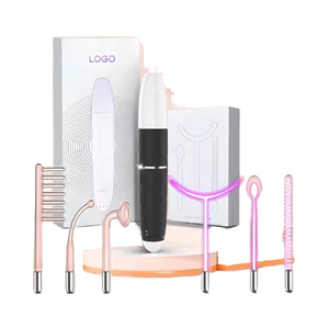 Toplifee 6 1 professionnel haute fréquence néon Argon traitement de l'acné dispositif à micro-courant baguette faciale en plastique portable pour la tête JP - Product Image 4