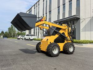 Mini-chargeuse compacte à roues motrices, style tout-terrain, livraison gratuite, économique, homologuée EPA/EURO 5, à essence - Product Image 3