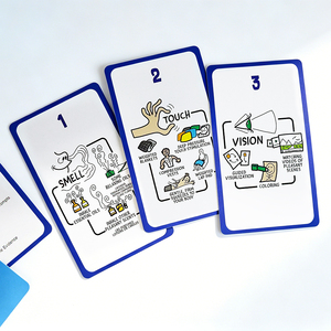 Kit de Cartas Terapéuticas para la Salud Mental - Herramientas para el Alivio del Estrés y la Regulación Emocional con Guía Ilustrada para el Crecimiento Personal - Product Image 6