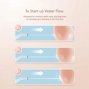 Flosser de agua portátil más vendido de 4 modos 300ML Flosser de agua Flosser eléctrico a prueba de agua IPX7 Irrigador oral - Product Image 6