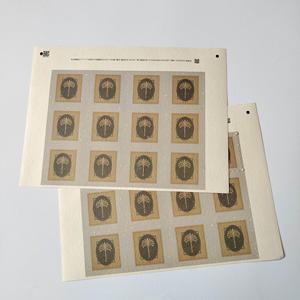 Autocollants de remerciement personnalisés pour entreprises, avec design de tampon texturé de luxe, impression de marque, étiquettes d'étanchéité - Product Image 4