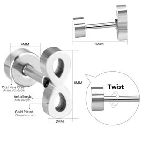 Pendientes de Acero Inoxidable Románticos de Alta Calidad, Joyería de Moda al por Mayor - Product Image 2