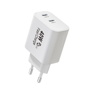 อะแดปเตอร์ชาร์จ Samsung 40W มาตรฐานยุโรป ใช้กับ Apple iPhone 16 Pro Max รองรับการชาร์จเร็วแบบ Dual USB-C ด้วยเทคโนโลยี Gallium nitride (GaN) - Product Image 4