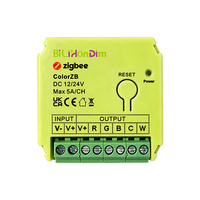 Bilihondim Zigbee RGB CW LED Strip Dimming Digital 200W Controller 1 Channel 200W Fonctionne avec Alexa Google Home Économise l'énergie