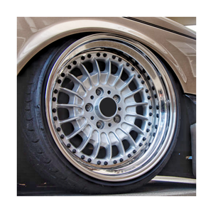 Juego de 3 Ruedas Forjadas Bku 5x120 de 16, 17 y 18 Pulgadas, Estilo TRX para <span class=keywords><strong>BMW</strong></span> E30 M3 E28 E34 <span class=keywords><strong>M5</strong></span> <span class=keywords><strong>E24</strong></span> M6 E46 - Product Image 1