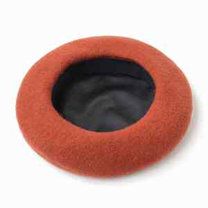 Boina de Lana de Alta Calidad para Mujer, Color Sólido, Forro de Satén, para Invierno, Fiestas, Pesca, con Bordado 3D, Venta al Por Mayor en China - Product Image 6