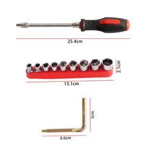 Black <b>Works</b> Racing <b>Belt</b> Replacement Tool Set For Polaris RZR Metal Kit With Socket Wrench And L-Shaped Screwdriver - Product Image 1