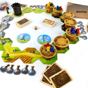 Wizard Flying Tower Wandering Towers <span class=keywords><strong>Gioco</strong></span> da Tavolo in Inglese per 1-6 Giocatori, Strategico, Educativo, per Allenamento del Pensiero - Product Image 3